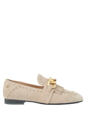 G-Manon-2 suède loafers beige
