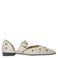 Babouche G-Ally-1 suède loafers met studs ecru