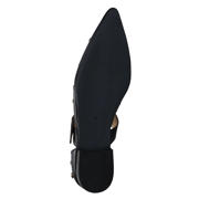 thumbnail: Babouche G-Ally-1 leren loafers met studs zwart