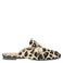 Babouche G-Lara-8 leren muiltjes met panterprint beige/zwart