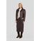 Ruby imitatieleren jacket donkerbruin