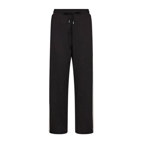 Soyaconcept straight high waist casual broek zwart afbeelding