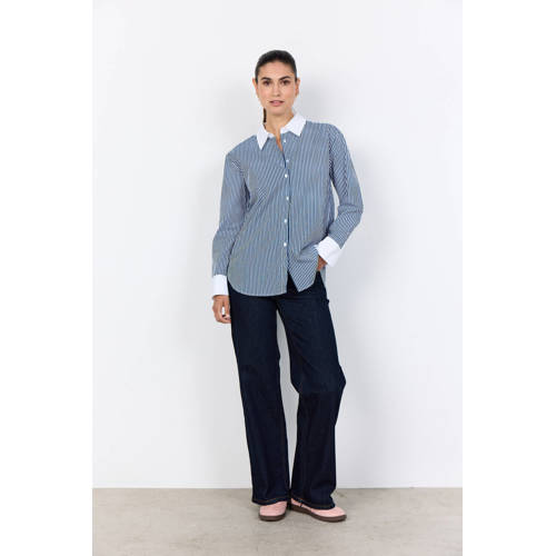 Soyaconcept gestreepte blouse blauw afbeelding