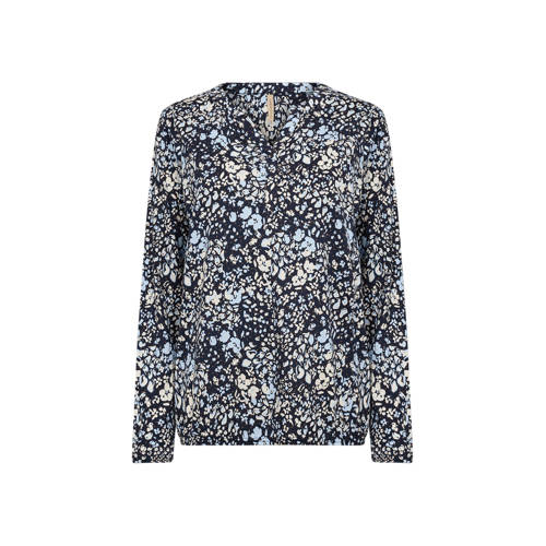 Soyaconcept blousetop donkerblauw afbeelding