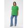 Kaffe Curve blousetop groen broderie