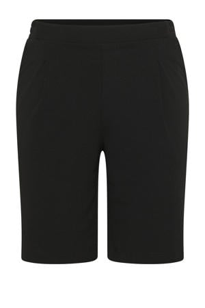 regular high waist casual short zwart