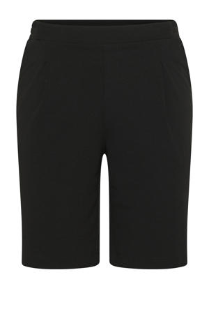 regular high waist casual short zwart