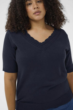 T-shirt donkerblauw