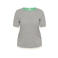 Kaffe Curve gestreepte T-shirt zwart