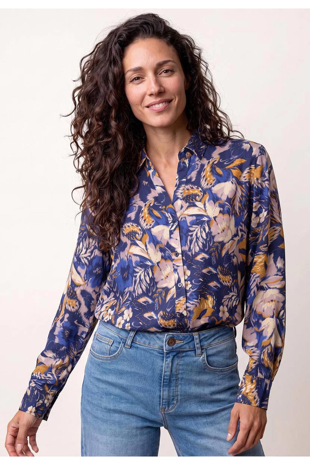 Miss Etam blouse blauw