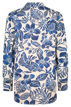 blouse blauw