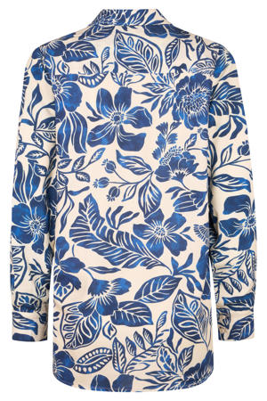 blouse blauw