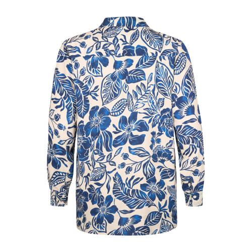 Miss Etam Plus blouse blauw afbeelding