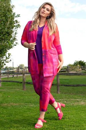 travelstof oversized blazer