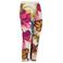 Plus Basics travelstof straight regular waist cropped broek
