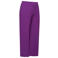 Plus Basics wide leg regular waist casual broek paars