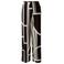 Miss Lagotte wide leg regular waist broek zwart