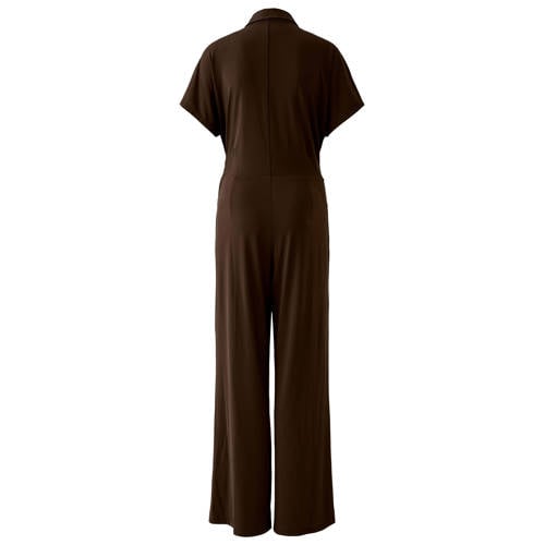 Miss Lagotte jumpsuit bruin afbeelding