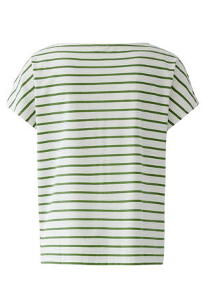 gestreepte top groen