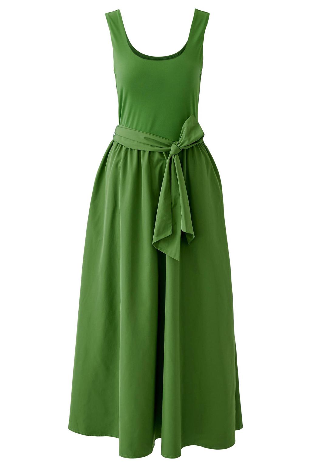 Miss Lagotte midi jurk groen