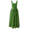 Miss Lagotte midi jurk groen