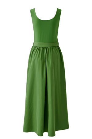 midi jurk groen