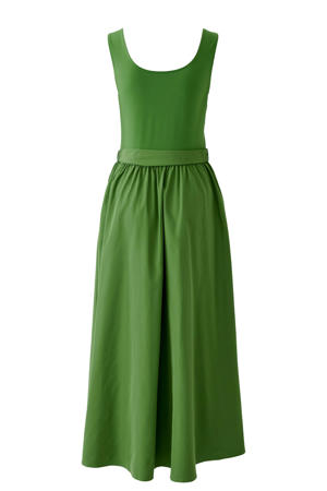midi jurk groen