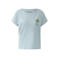 Miss Lagotte top met backprint lichtblauw