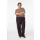 Zizzi T-shirt met panterprint bruin