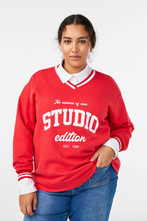 sweater rood