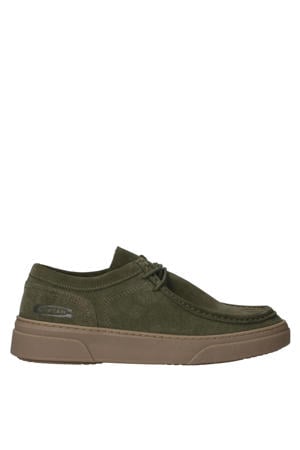 suède veterschoenen bruin