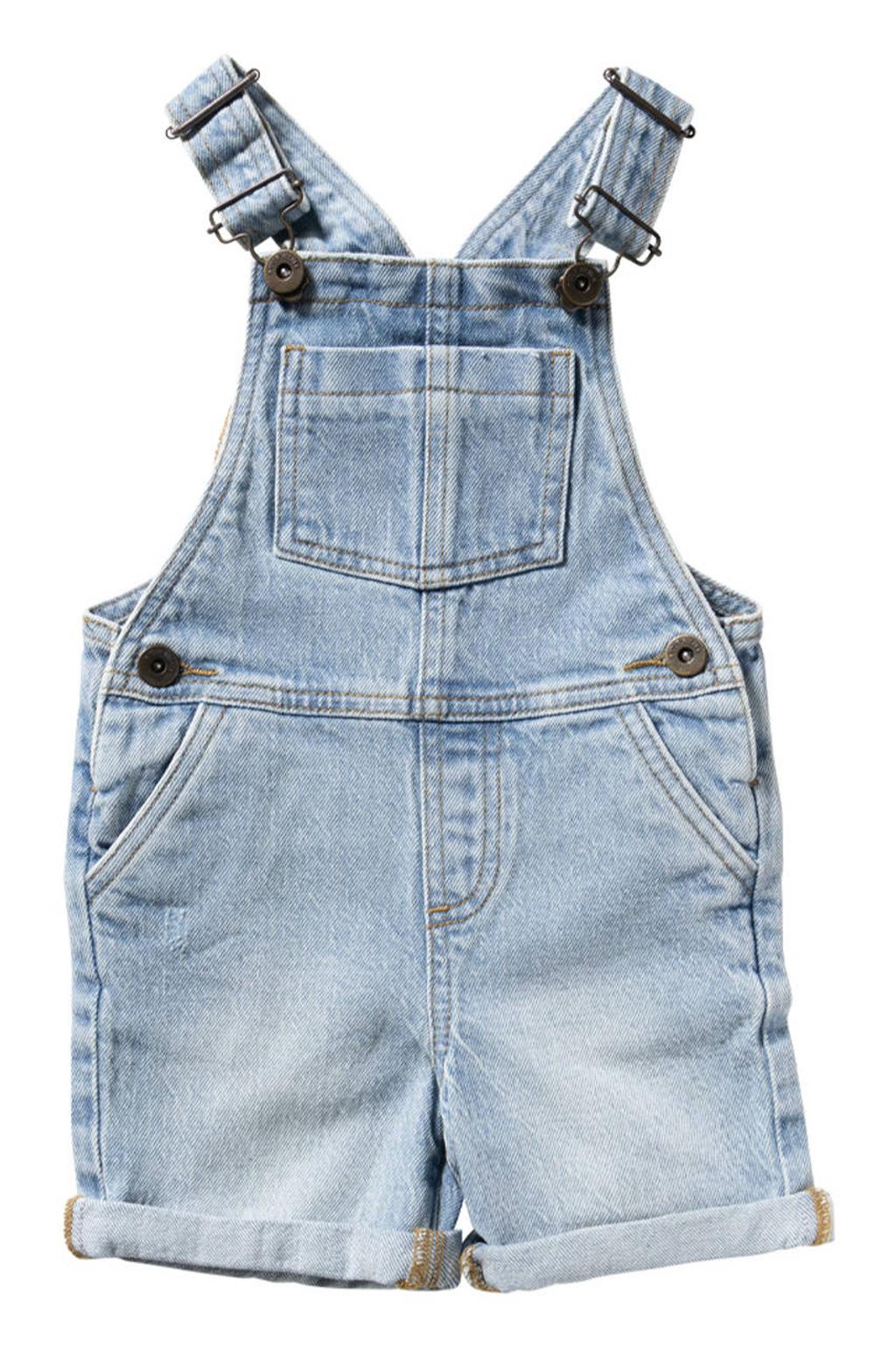 Your Wishes tuinbroek light blue denim