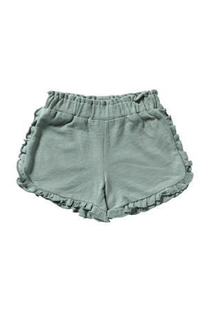 regular waist sweatshort groen