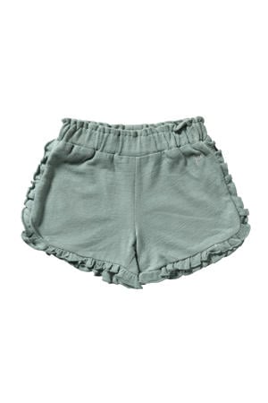 regular waist sweatshort groen