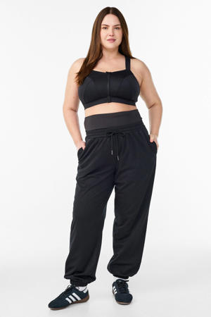 Plus size joggingbroek AELINA zwart