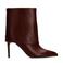 Sacha enkellaarzen met flap bordeaux