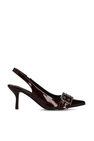 lak pumps bordeaux