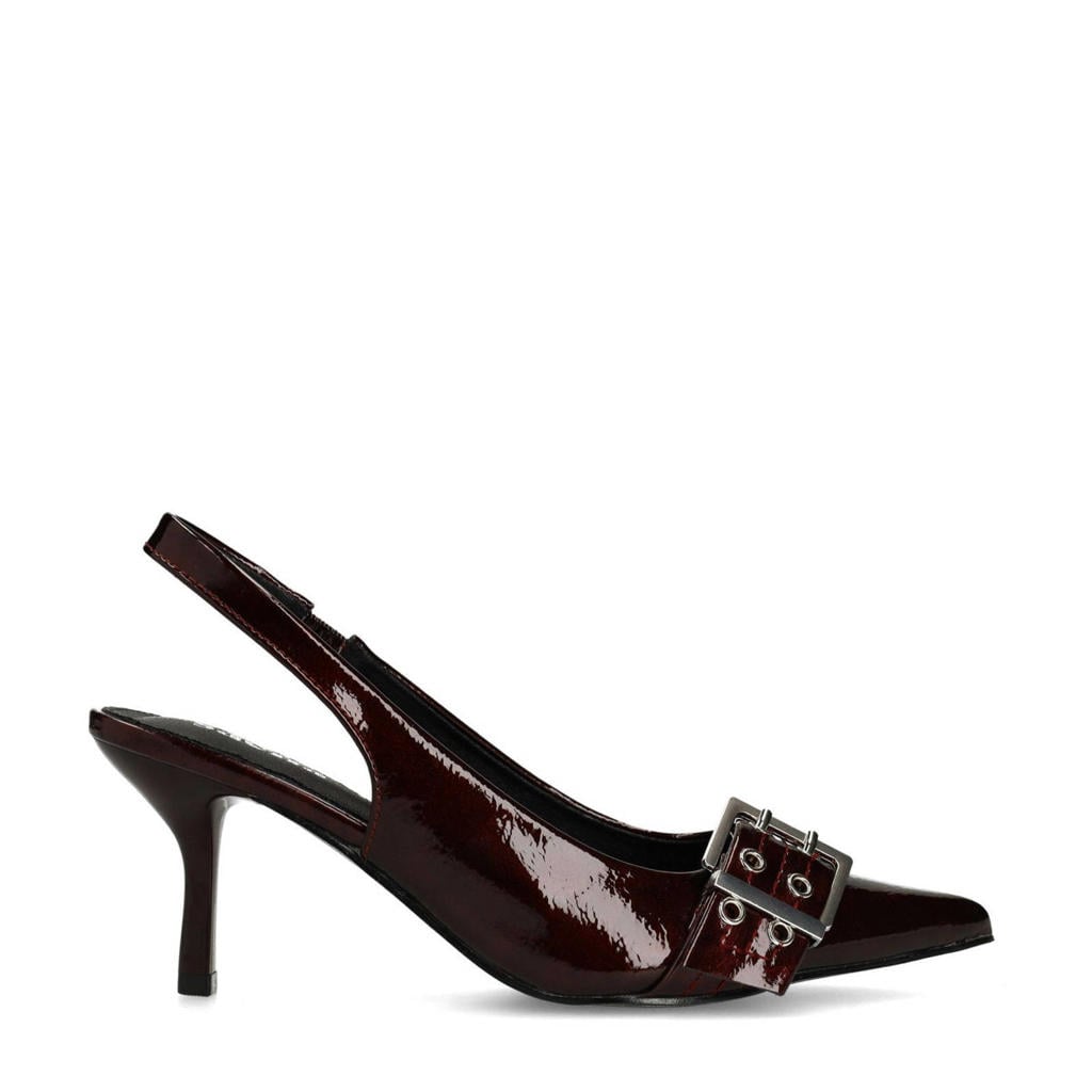 Bordeaux dames Sacha lak pumps