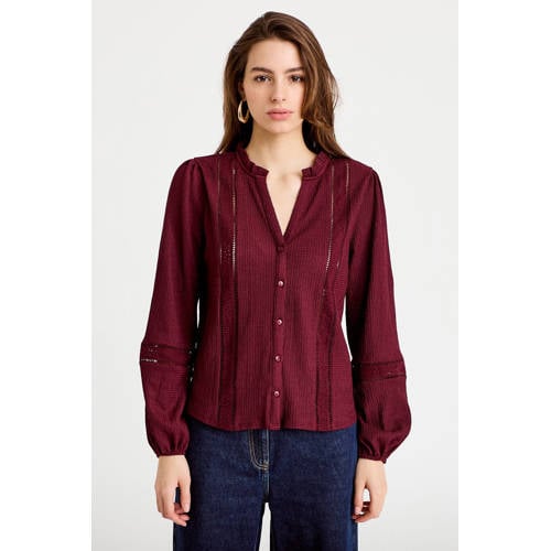 Cache Cache blouse donkerrood afbeelding