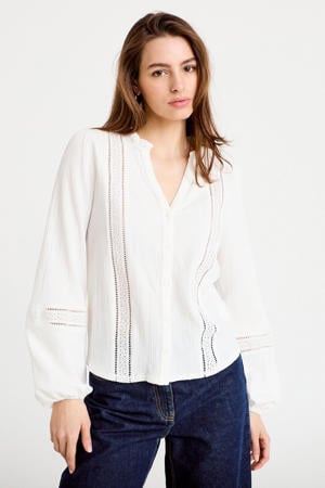 blouse ecru