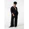 MS Mode wide leg high waist broek zwart