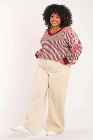 wide leg jeans ecru