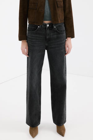 straight leg jeans grey denim