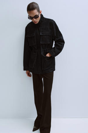 parka dark denim
