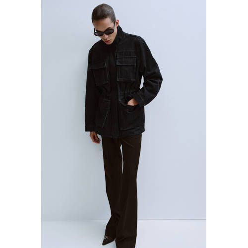 Mango parka donkerblauw afbeelding