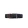 MANGO TEEN gevlochten riem blauw/bruin