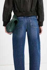 thumbnail: Mango barrel jeans medium blue denim