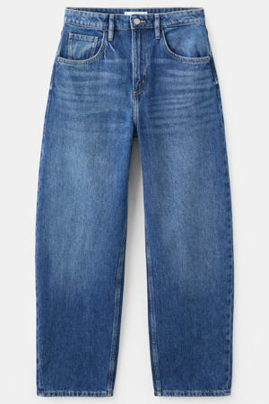 barrel jeans medium blue denim