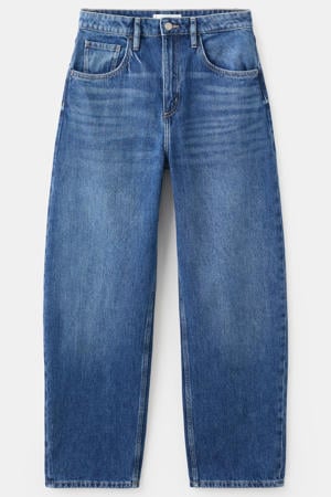 barrel jeans medium blue denim