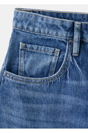 thumbnail: Mango barrel jeans medium blue denim